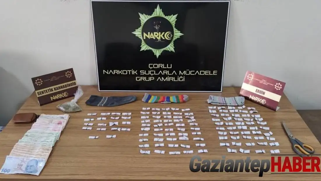 Çorlu’da uyuşturucu operasyonu: 1 kişi tutuklandı