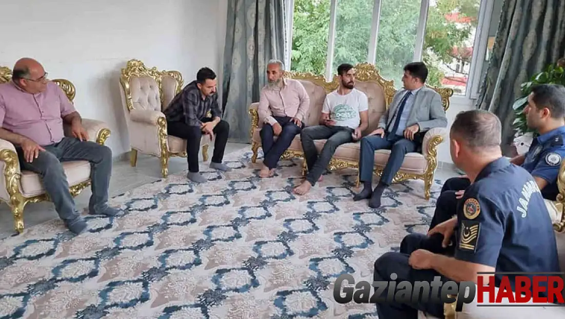 Kaymakam Sevgili’den gaziye bayram ziyareti