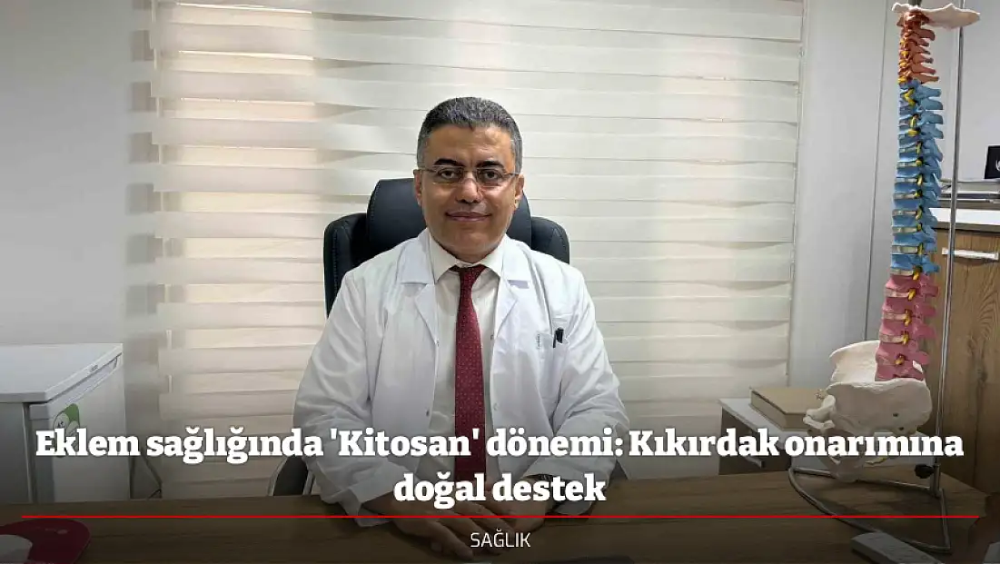 Eklem sağlığında 'Kitosan' dönemi: Kıkırdak onarımına doğal destek