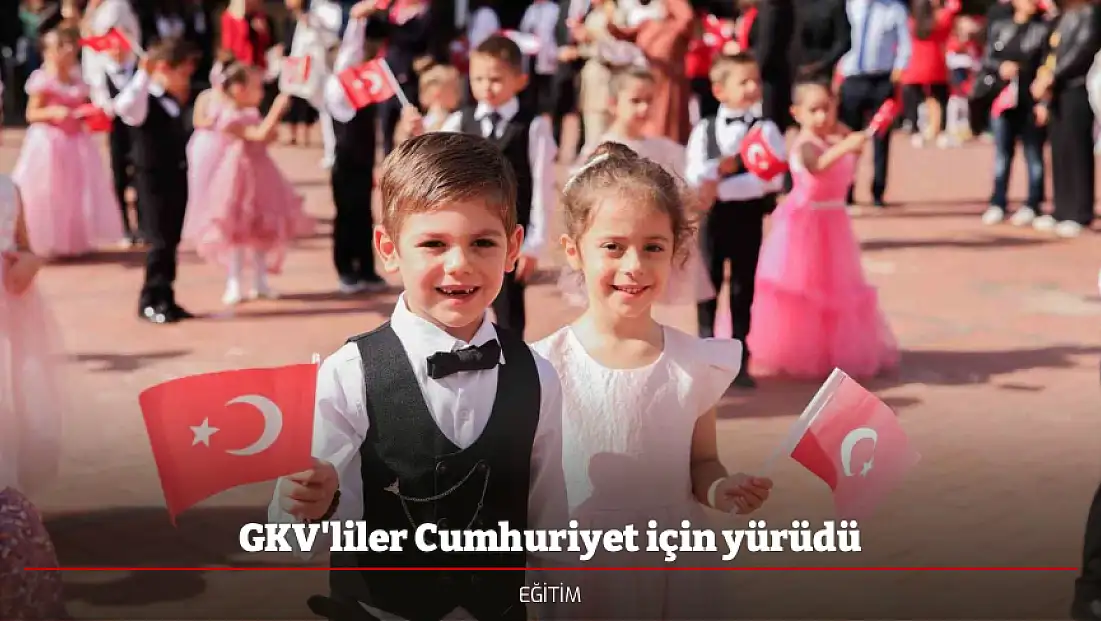 GKV'liler Cumhuriyet için yürüdü