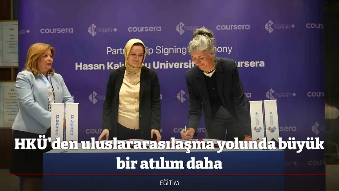 HKÜ'den uluslararasılaşma yolunda büyük bir atılım daha