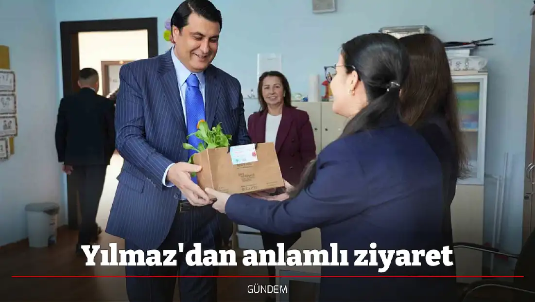 Yılmaz'dan anlamlı ziyaret