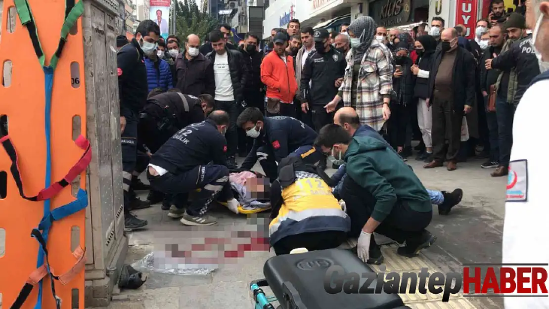 10'uncu kattan kendini boşluğa bıraktı, aşağıdaki vatandaşın üzerine düştü: 1 ölü, 1 yaralı