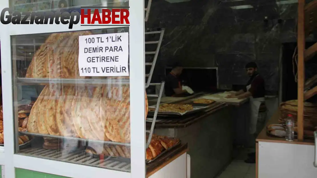 100 lira madeni para getirene 110 lira veriyor