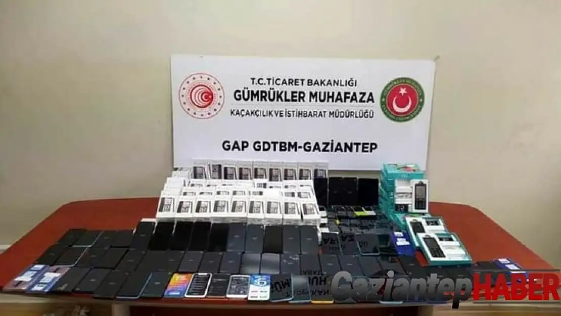 214 adet kaçak cep telefonu yakalandı