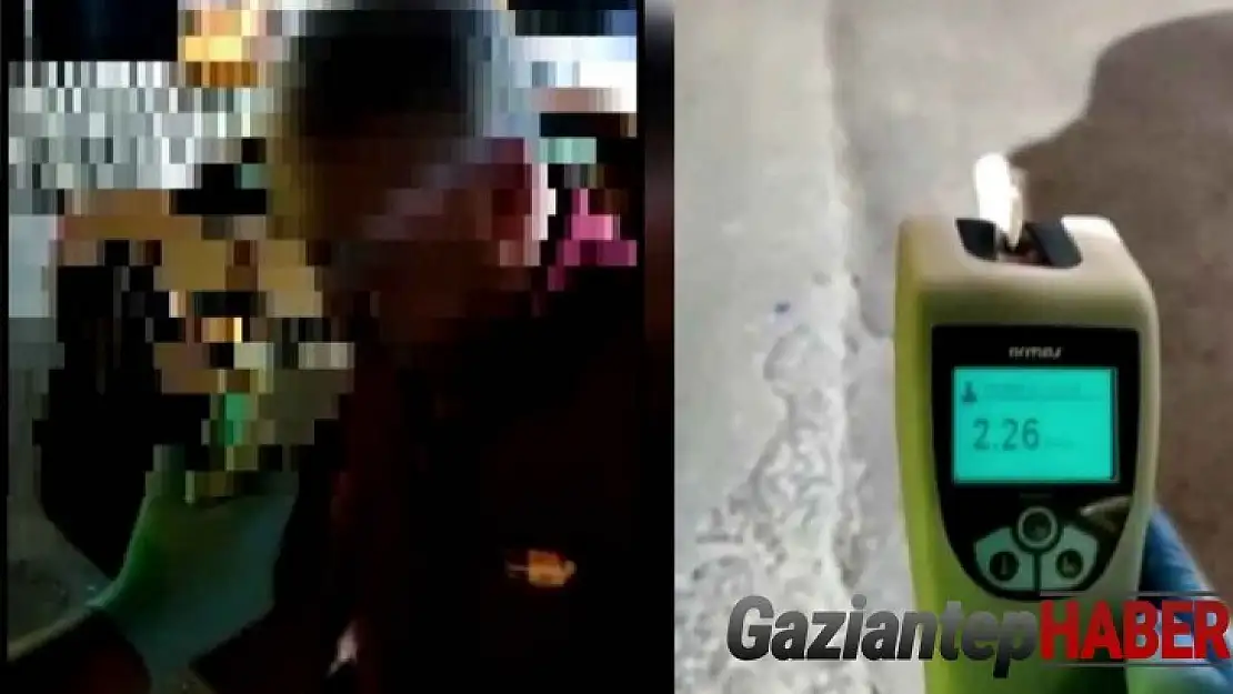 226 promil alkollü çıkınca 'maşallah' dedi