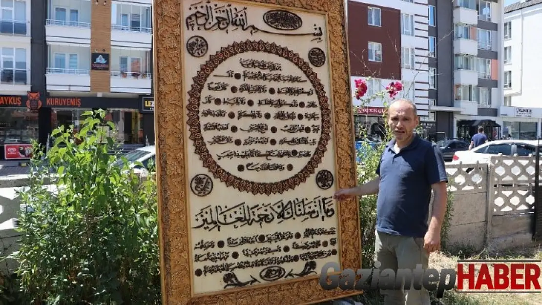 300 bin lira değer biçilen Hilye-i Şerif tablosunu Ayasofya için satmadı