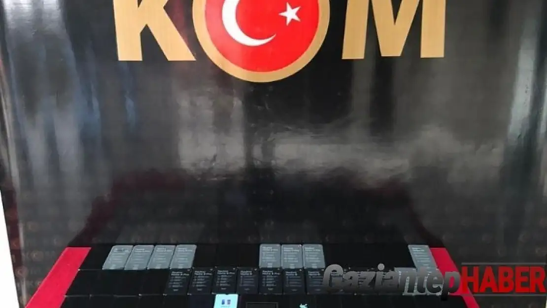 59 adet kaçak telefon ele geçirildi