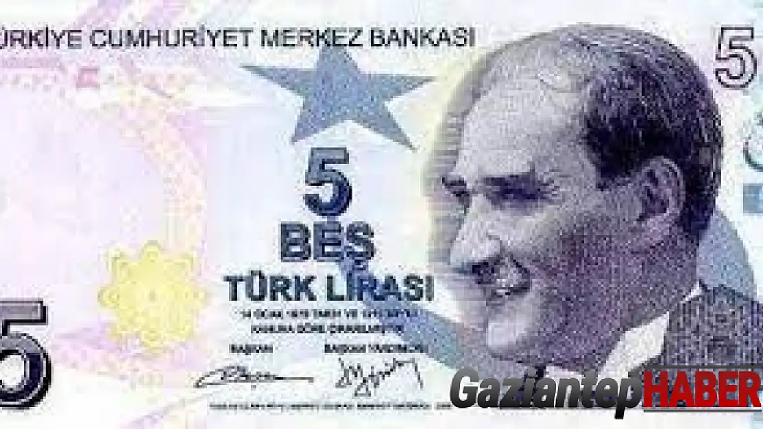 Merkez Bankası açıkladı! 5 TL`lik banknotlarda değişiklik