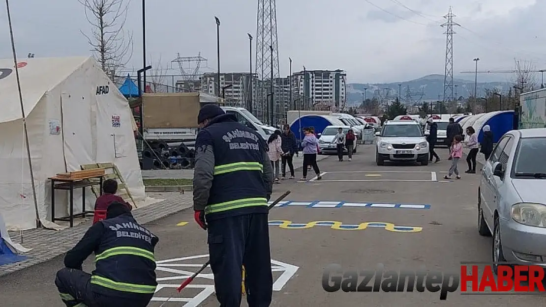 Adıyaman'daki depremzede çocuklar için oyun alanları oluşturuluyor