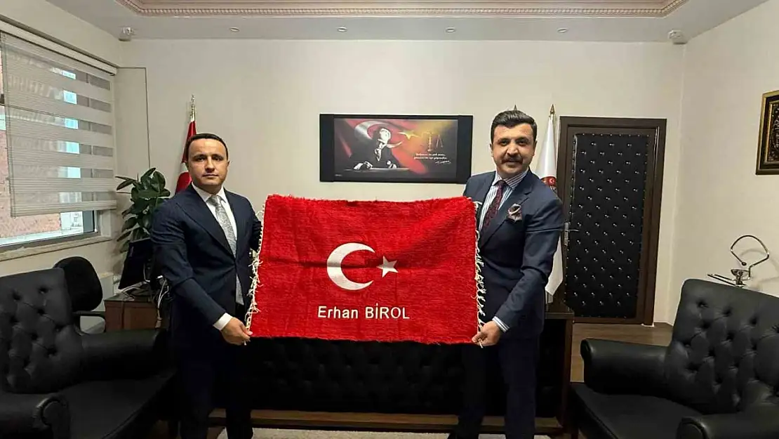 Ağır Ceza Mahkemesi Başkanı Çatlı, Başsavcı Birol ile bir araya geldi