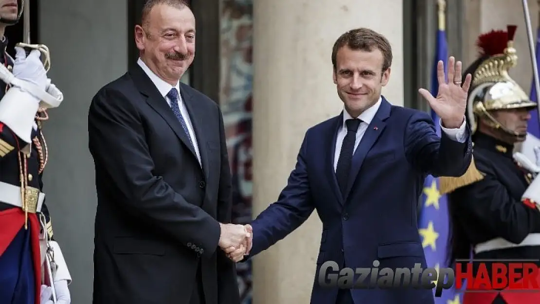 Aliyev ve Macron Azerbaycan-Ermenistan arasındaki durumu görüştü
