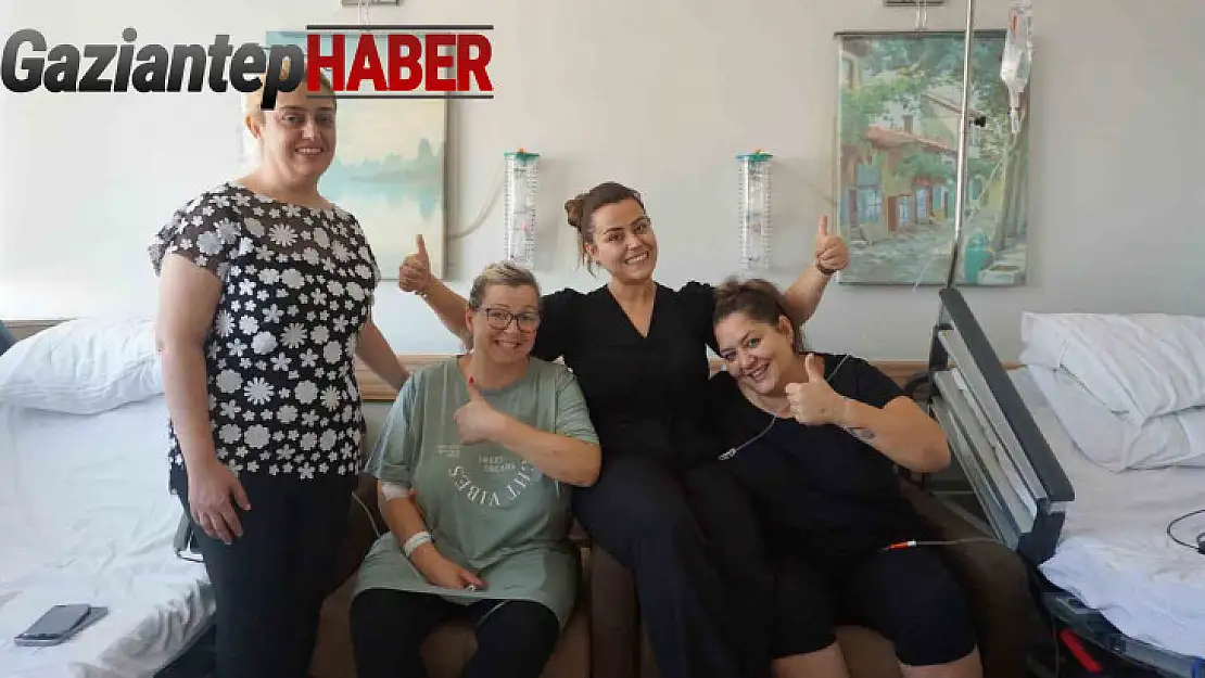 Alman ve İtalyan iki arkadaşa Anka'da obezite ameliyatı