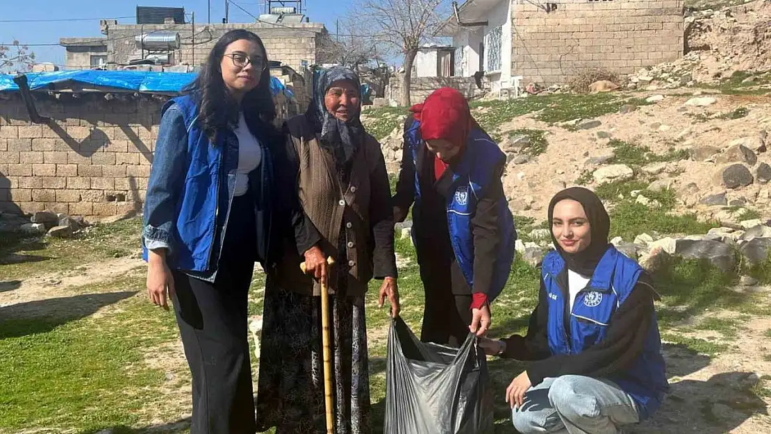 Araban'da dezavantajlı ailelere yardım yapıldı