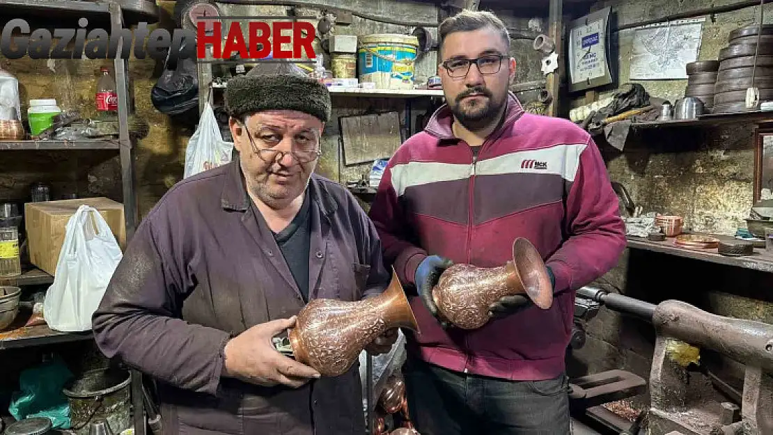 Babadan oğula kalaycılık mesleği