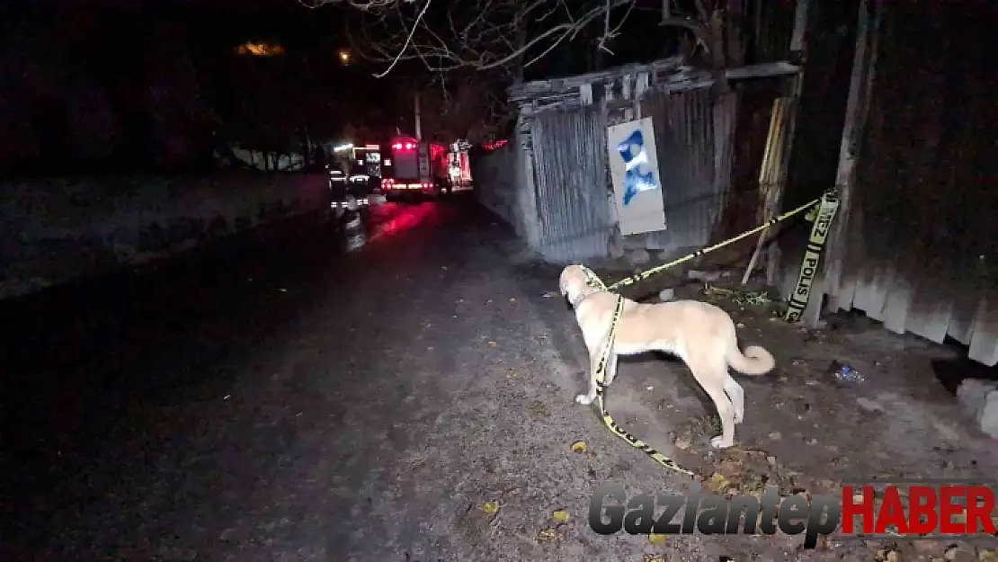 Babası uyurken evi ateşe verdi