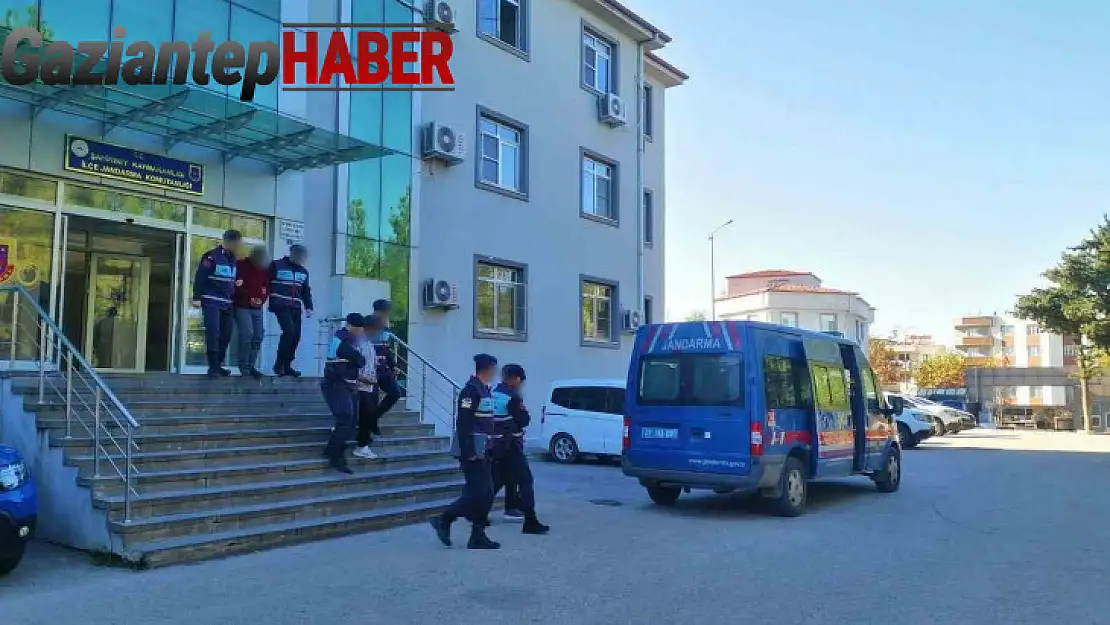 Bağ evinden hırsızlık yapan 3 şahıs tutuklandı