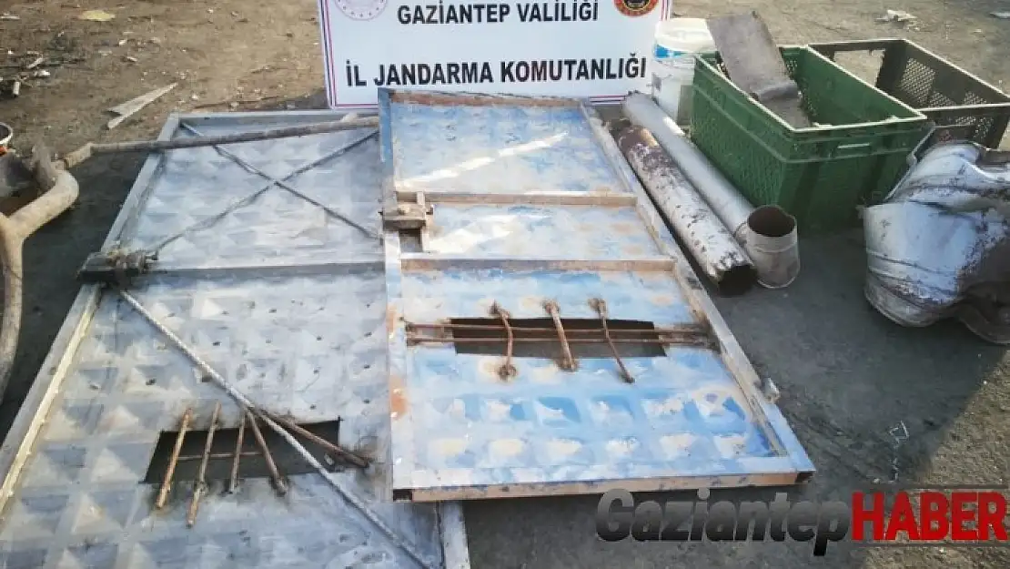 Gaziantep'te bağevi hırsızları yakalandı