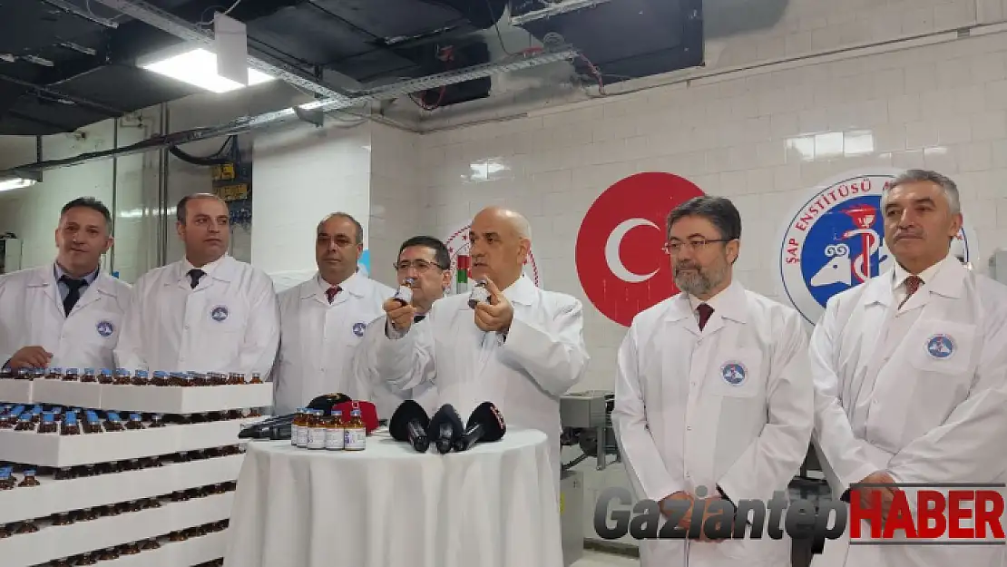 Bakan Kirişci: 'Şap hastalığına karşı yaklaşık 12 milyon doz aşı üretildi, 4 buçuk milyon hayvan aşılandı'