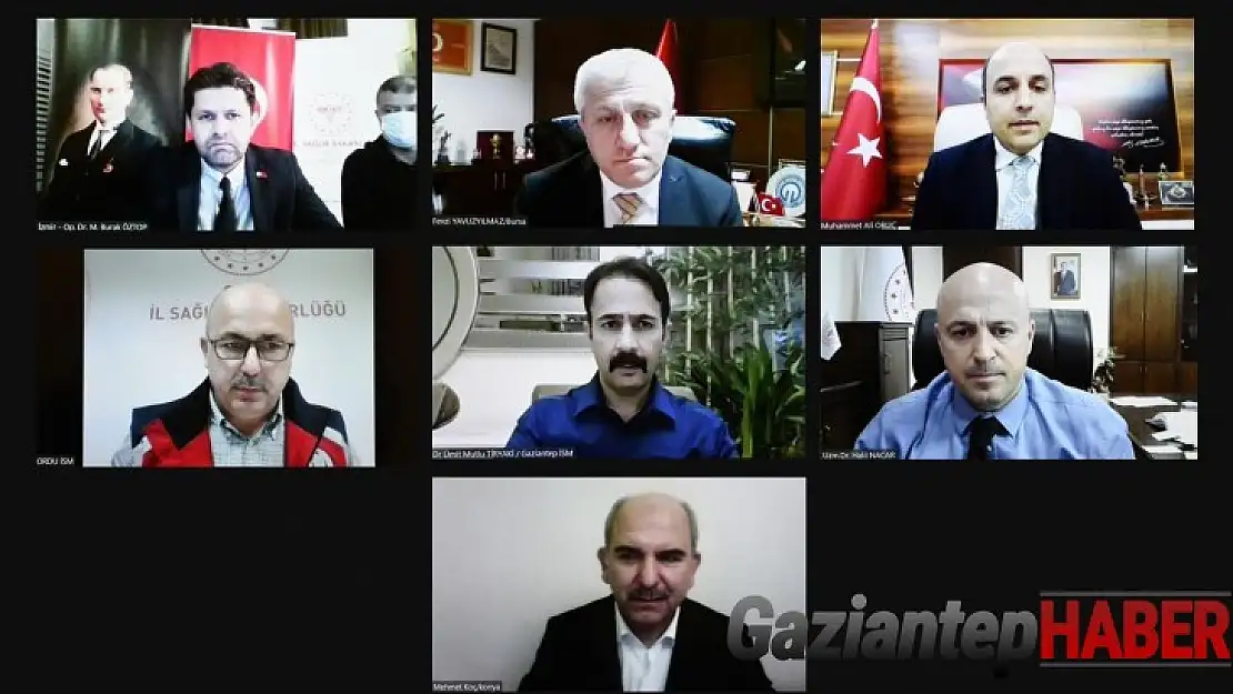 Bakan Koca, 7 ilin sağlık müdürleriyle görüştü