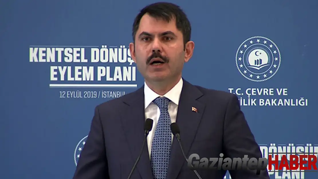 Bakan Kurum: 'Bugüne kadar 3 milyon konutumuzun dönüşümünü yaptık'