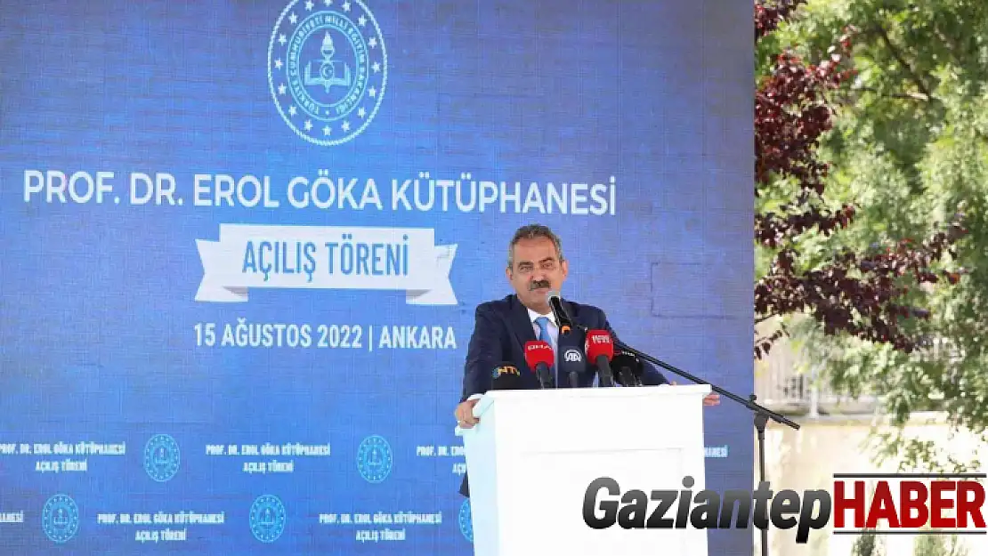 Bakan Özer: 'Tüm okullardaki kitap sayısını yılsonunda 100 milyona çıkarmayı hedefliyoruz