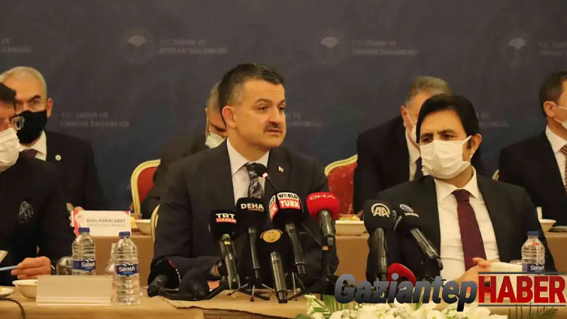Bakan Pakdemirli: 'Tarımsal kuraklıkla alakalı paket hazırladık'
