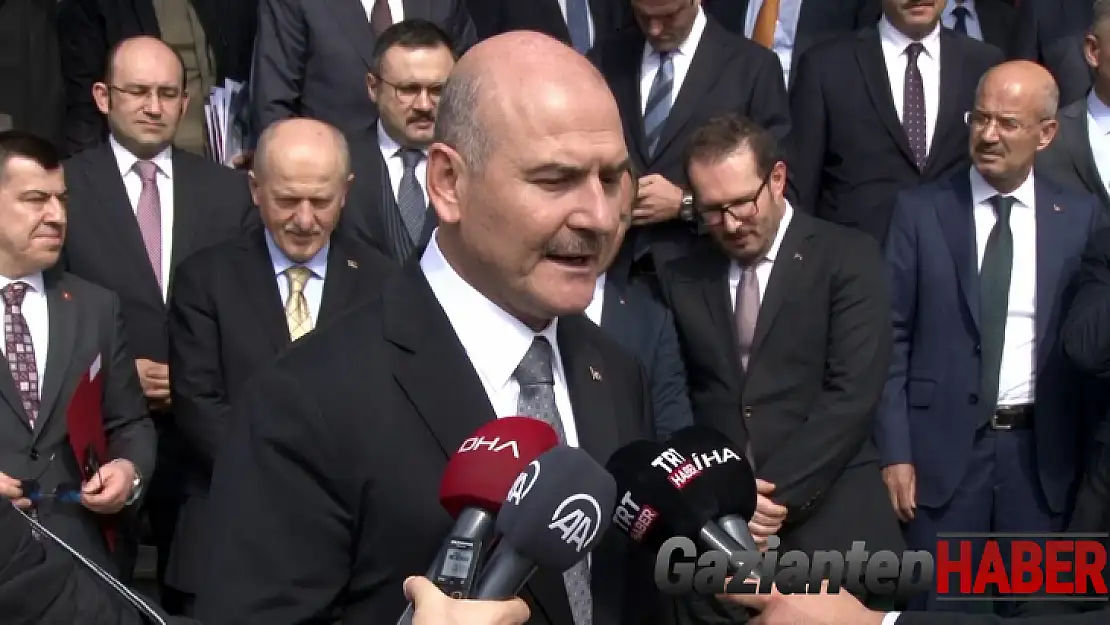 Bakan Soylu: 'Yaklaşık şu anda 40 milyon dolarlık paraya el konuldu ama daha bu başlangıç