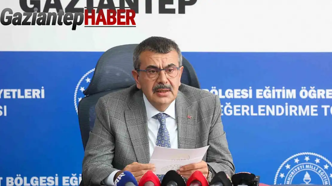 Bakan Tekin: 'Depremde yıkılan 9 bin 935 derslik yerine 19 bin 784 derslik yapmış olacağız'