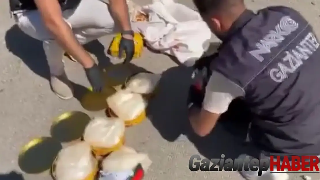 Bal paketlerine zulalanmış 5 kilo metamfetamin ele geçirildi