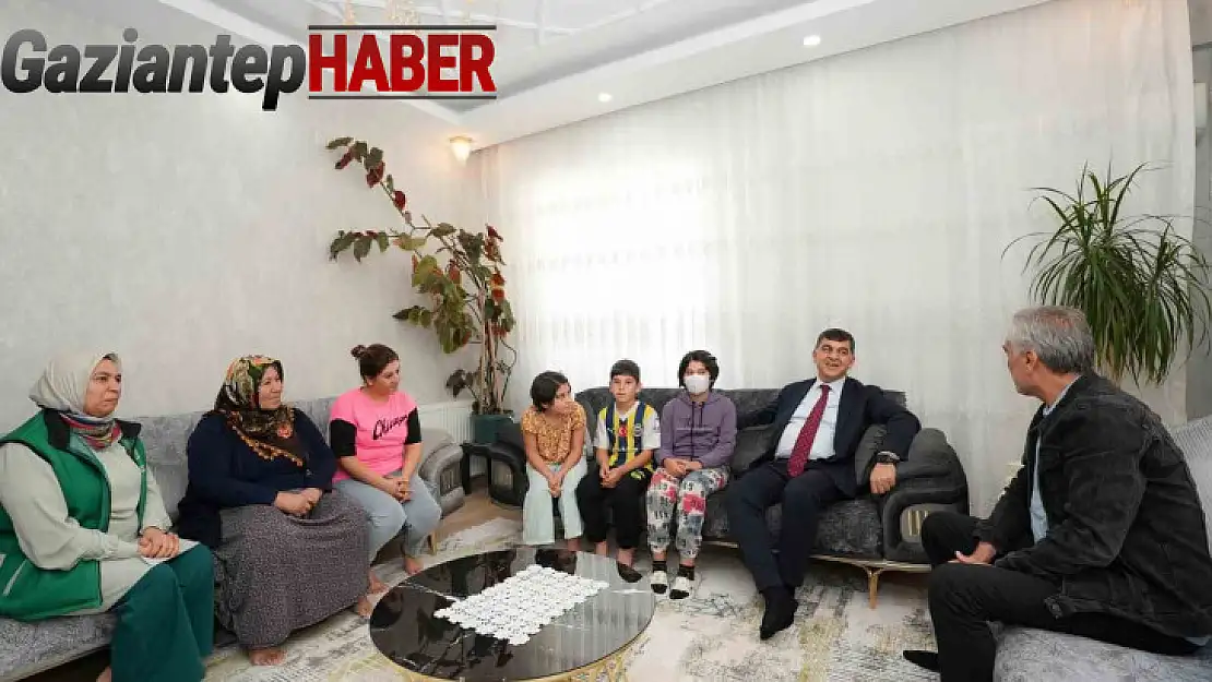 Başkan Fadıloğlu, lösemi hastası Hatice ile bir araya geldi