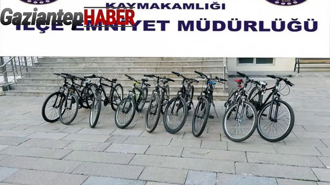 Bisiklet hırsızları polisten kaçamadı