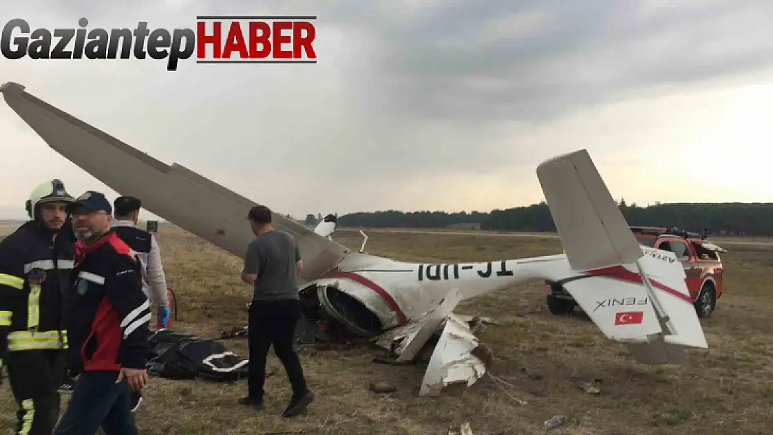 Bursa'da eğitim uçağı düştü, 2 pilot hayatını kaybetti