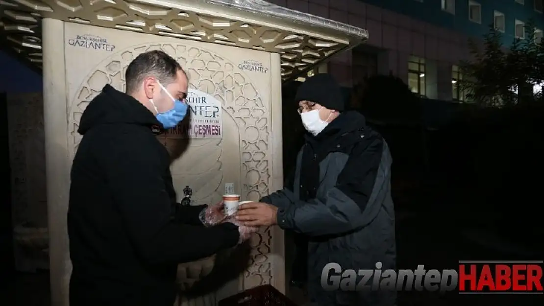 Bu çeşmeden su değil çorba akıyor