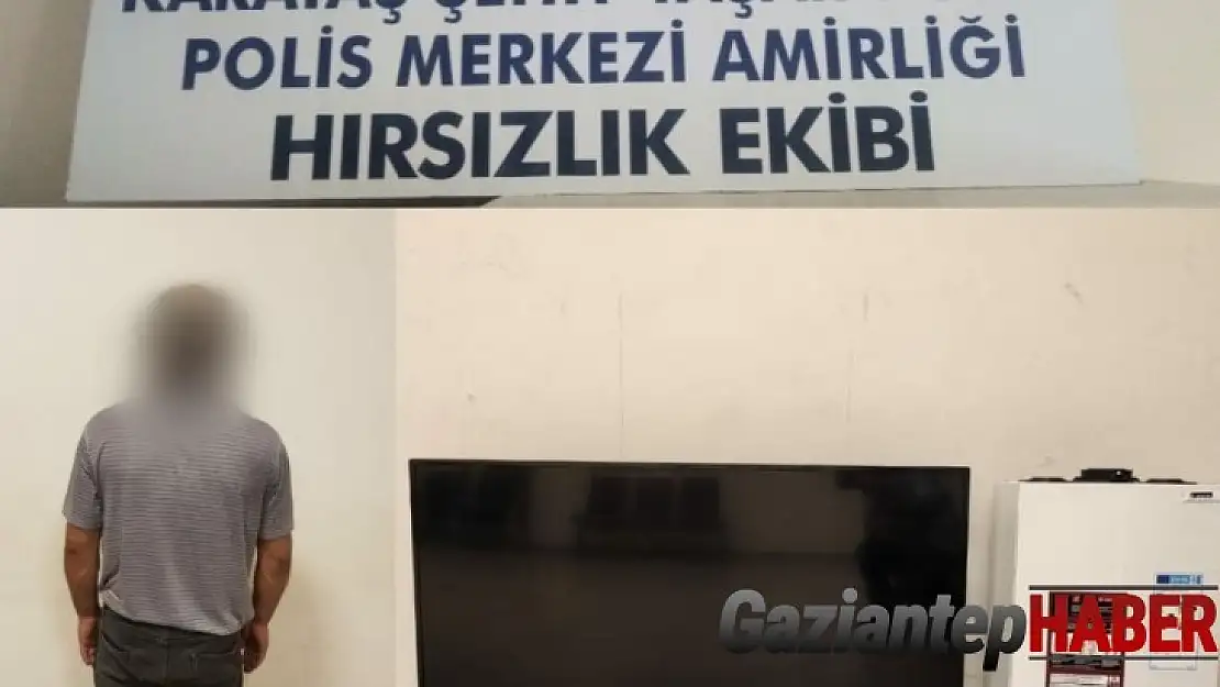 Çaldıkları malzemelerle birlikte yakalandı