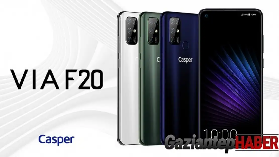 Casper'ın ilk yerli telefonu VIA F20 piyasada