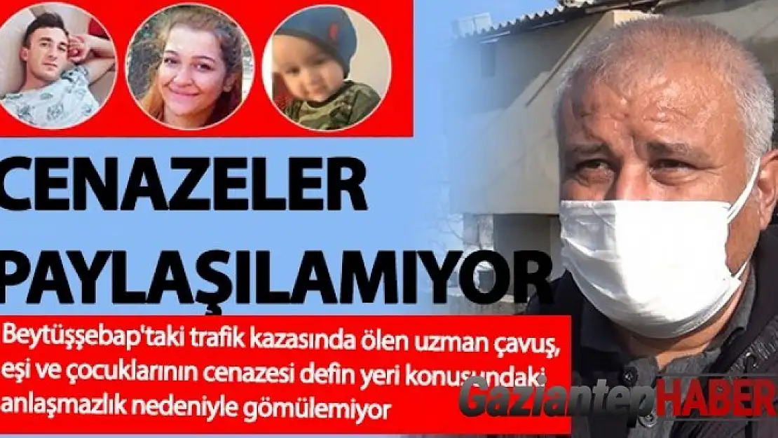 Cenazeler paylaşılamıyor