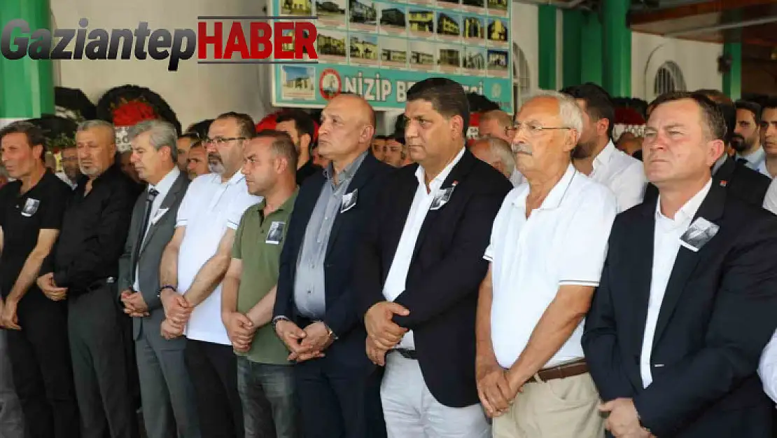 CHP Nizip İlçe Başkanı Bozfırat, son yolculuğuna uğurlandı