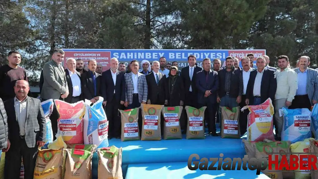 Çiftçilere son 6 ayda 7 bin kamyonluk tohum ve gübre desteği
