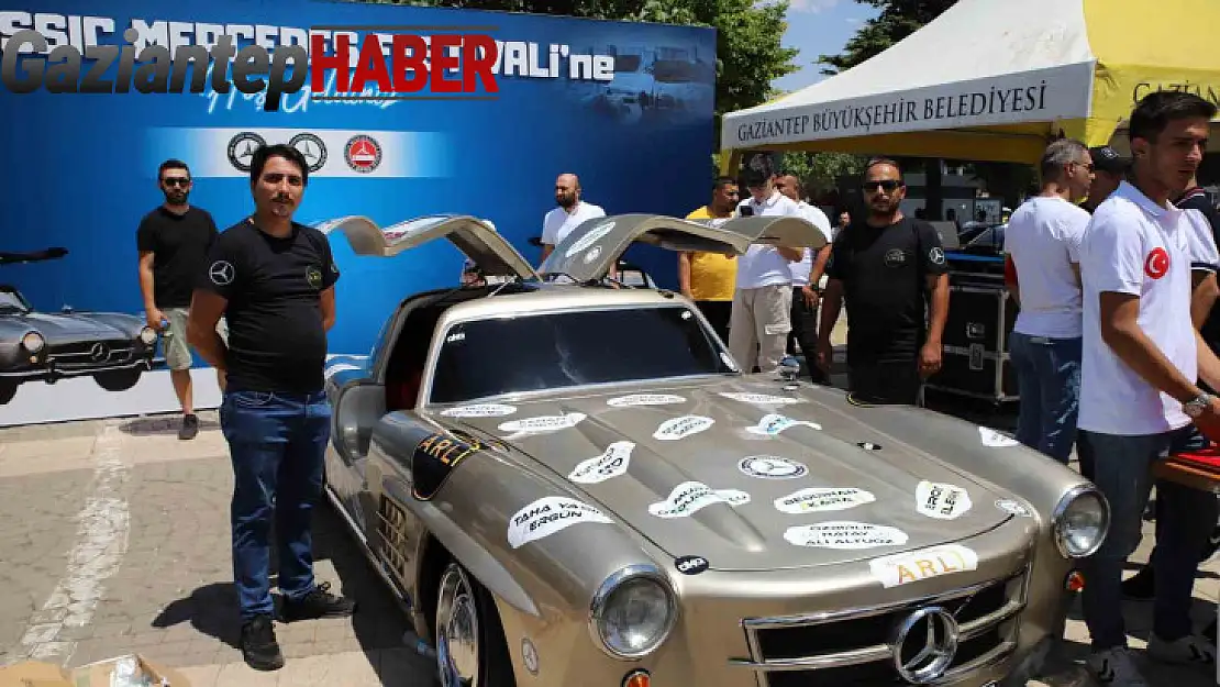 Classic Mercedes Festivali Gaziantep'te yapıldı