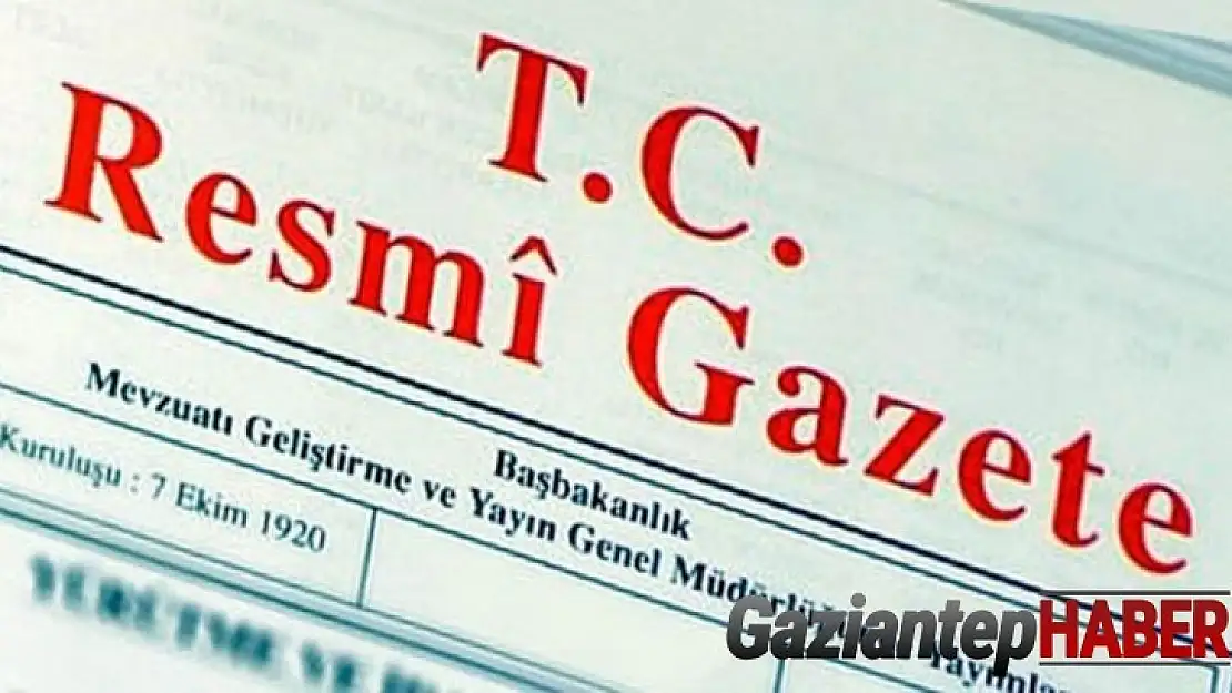 Cumhurbaşkanı Atama Kararı Resmi Gazete'de