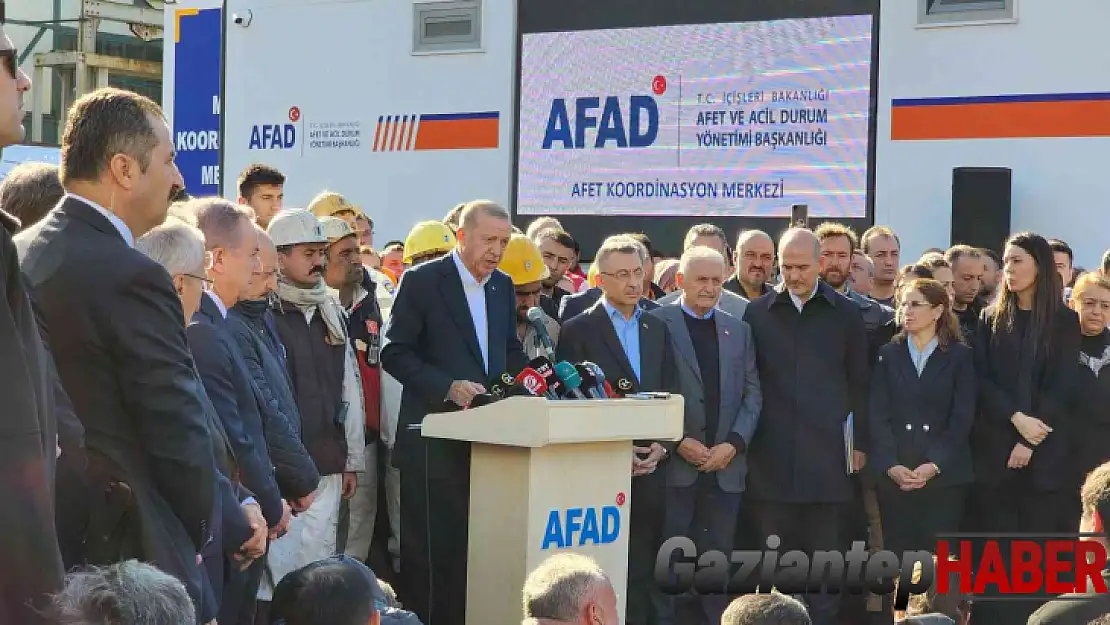 Cumhurbaşkanı Erdoğan: 'Merhumlarımızın sayısı 41 oldu'