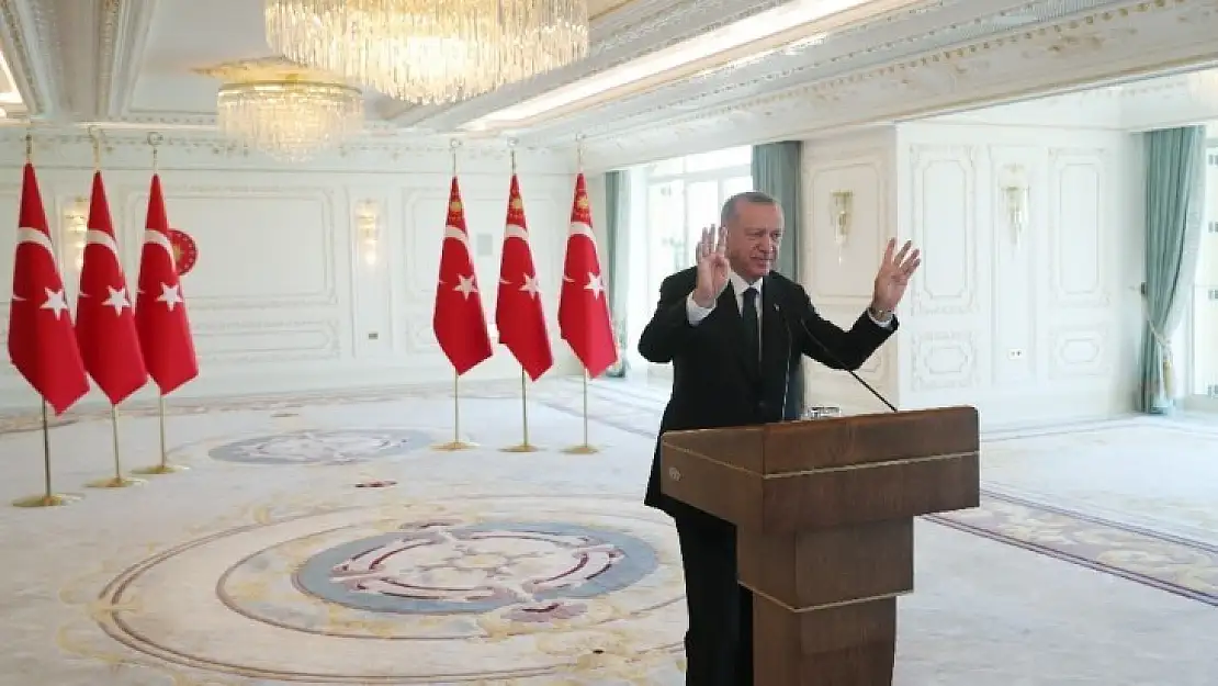 Cumhurbaşkanı Erdoğan: Yeni dönemin parlayacak yıldızı olarak Türkiye gösteriliyor.