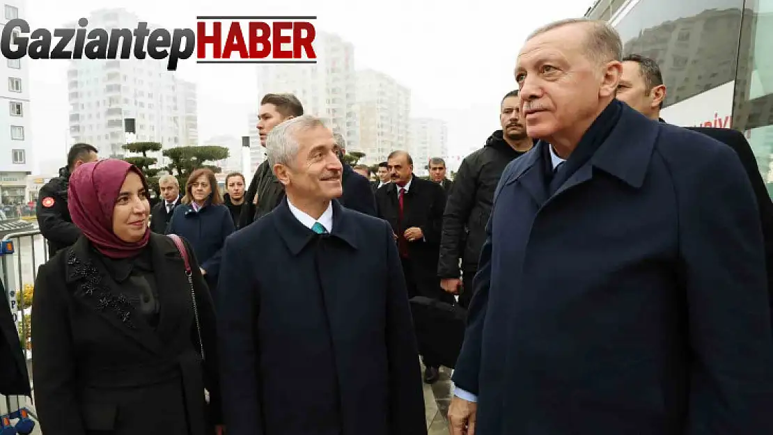 Cumhurbaşkanı Erdoğan, Şahinbey Millet Camii'nin açılışına katıldı