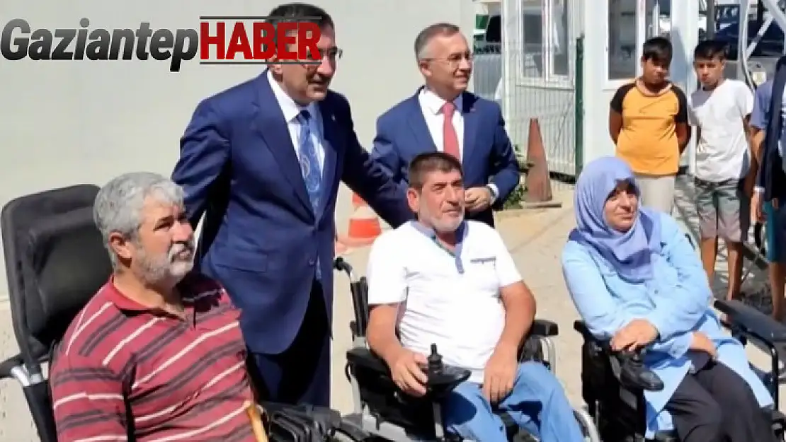 Cumhurbaşkanı Yardımcısı Cevdet Yılmaz, Nurdağı'nda incelemelerde bulundu
