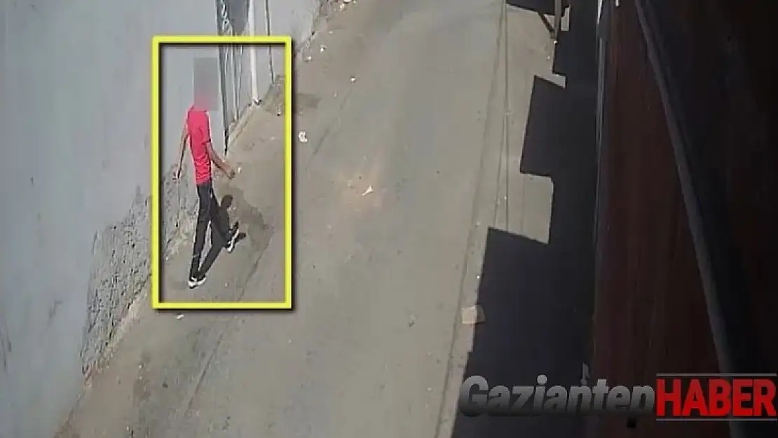 Hırsızlık yapacağı evi dakikalarca keşif yaptı
