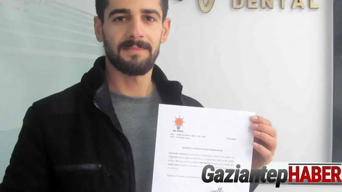 Darıcı, AK Parti Araban Gençlik Kolları Başkanlığı görevine atandı