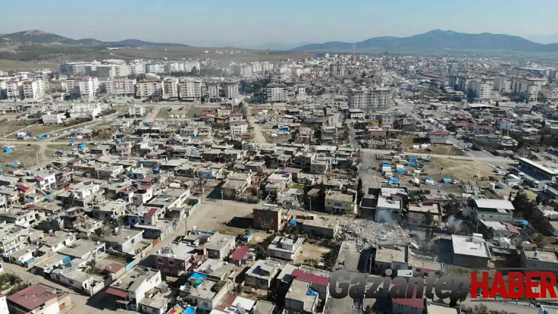 Depremden büyük zarar gören Nurdağı tamamen yıkılacak