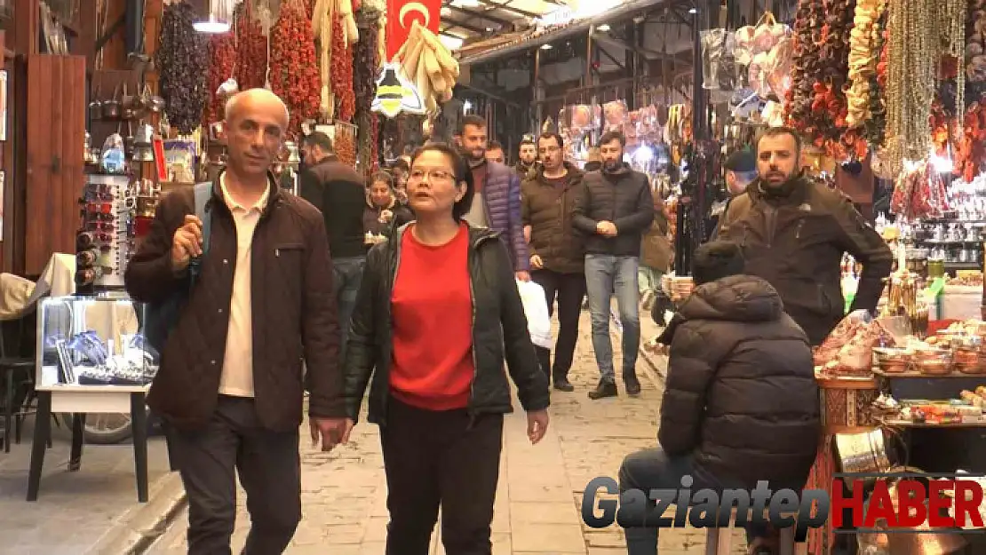 Depremin vurduğu Gaziantep'te turist yoğunluğu sevinci