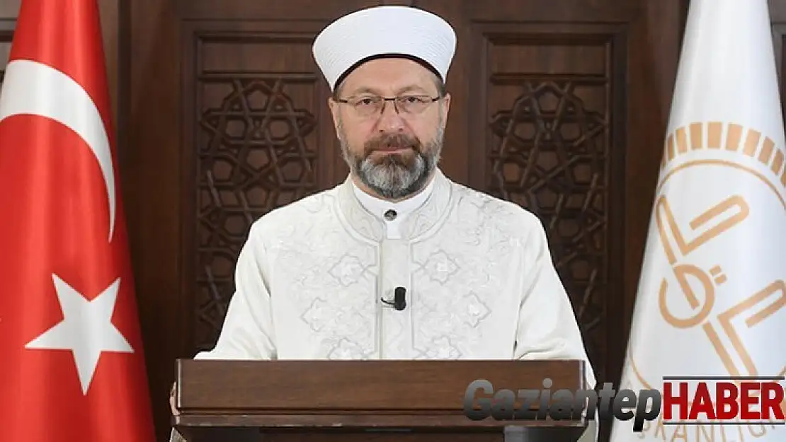 Diyanet İşleri Başkanı Erbaş, 25 Kasım Kadına Yönelik Şiddete Karşı Uluslararası Mücadele Günü dolayısıyla bir yayımladı